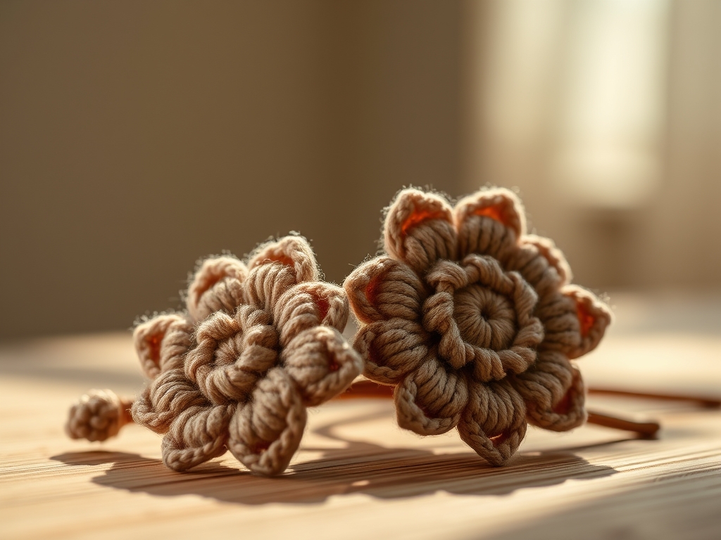 Simple Crochet Flowers